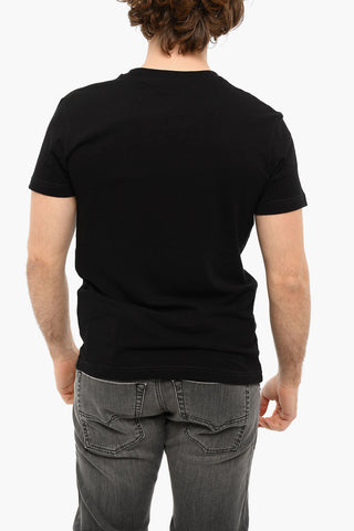 Printed Crewneck T-DIEGOR-C6 Short Sleeved T-shirt