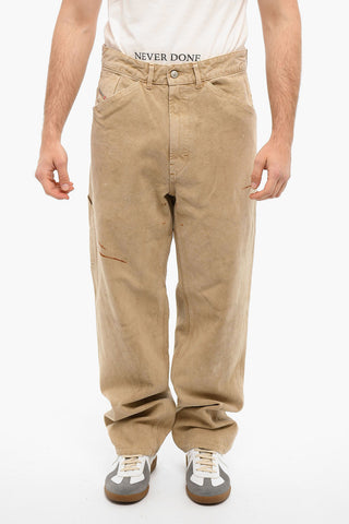 Cotton-pique P-FRANKY Baggy Pants