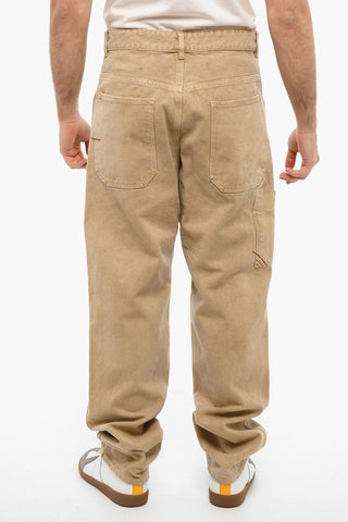 Cotton-pique P-FRANKY Baggy Pants