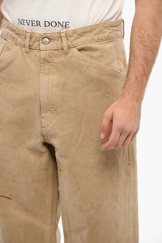 Cotton-pique P-FRANKY Baggy Pants