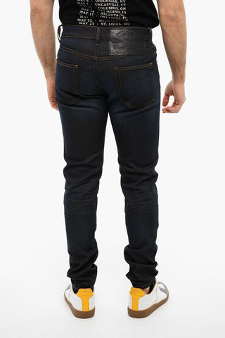Dark-washed D-STRUKT Slim-fitting Jeans