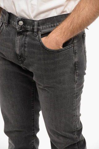 Slim-fitting D-STRUKT Jeans with Mid-waist