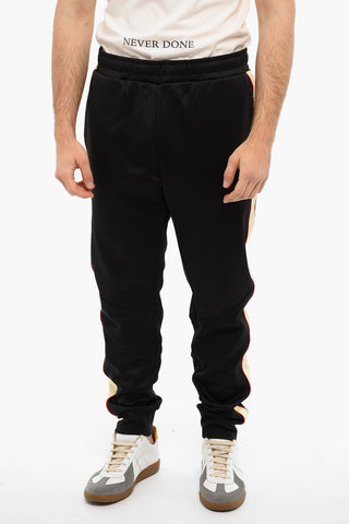 Jersey P-BLOCK Joggers with Contrasting Bands