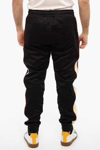 Jersey P-BLOCK Joggers with Contrasting Bands