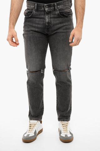 Jeans Slim Fit D-STRUKT a Vita Media