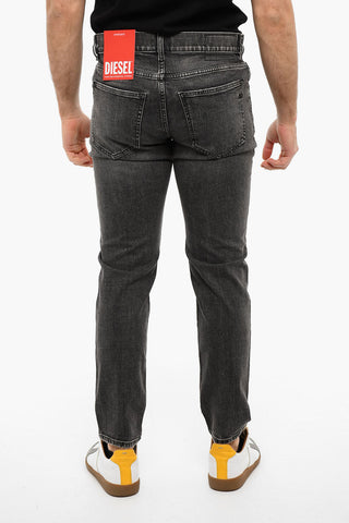 Jeans Slim Fit D-STRUKT a Vita Media