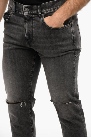 Jeans Slim Fit D-STRUKT a Vita Media