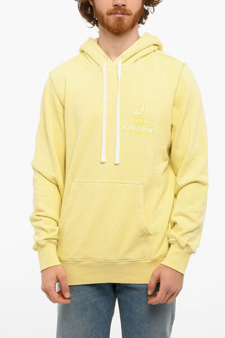 Brushed Cotton S-GINN Printed Hoodie