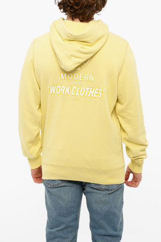 Brushed Cotton S-GINN Printed Hoodie