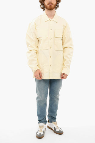 Overshirt S-DERR in Cotone con Doppio Taschino