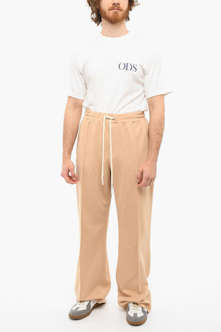 AMI Pantaloni Jogger in Jersey con Ricamo Logo