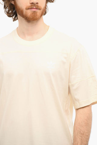 Short Sleeved CC TEE T-shirt With Visible Seams