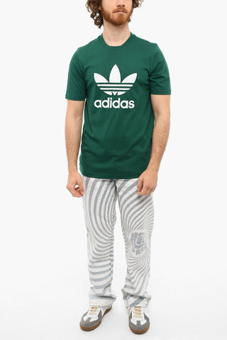 TREFOIL FOREVER T-shirt with Contrasting Print