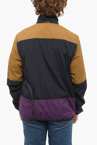 Lined Color Block Windbreaker