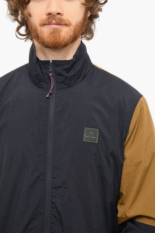 Lined Color Block Windbreaker