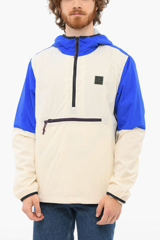 Hooded PACKAWAY Windbreaker