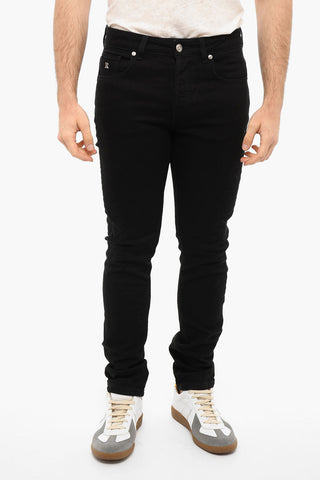 Straight-leg Denims with JR Logo
