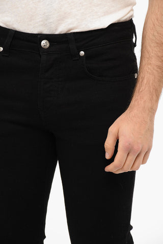 Straight-leg Denims with JR Logo