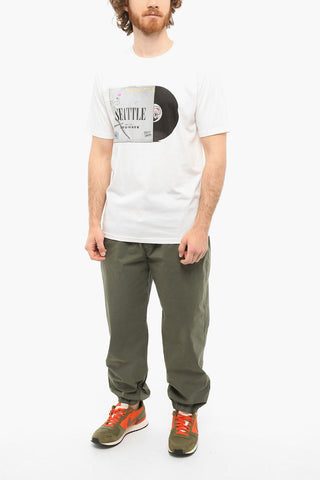 Short Sleeved SEATTLE Printed Crewneck T-shirt