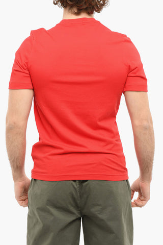 Embroidered Logo ESSENTIAL Shorts Sleeved T-shirt