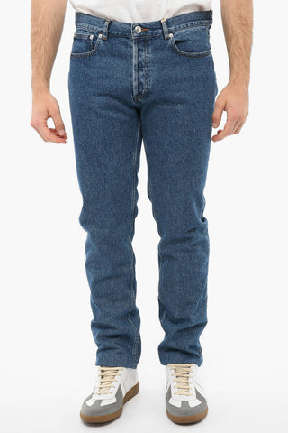 Jeans A Gamba Diritta COETK in Lavaggio Medio