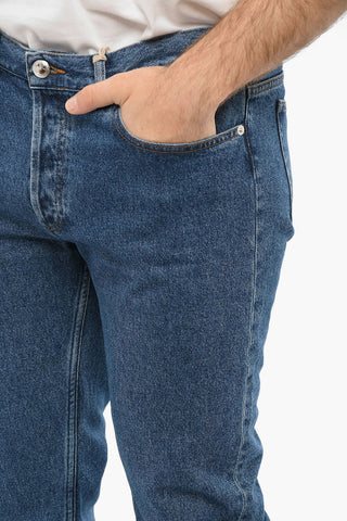 Jeans A Gamba Diritta COETK in Lavaggio Medio