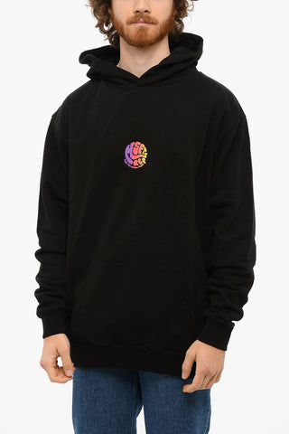 SPRING TINGS GASOLINE Hoodie Sweatshirt with Multicolored Print