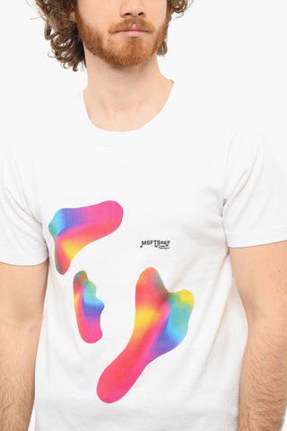 Regular Fit Printed ABSTRACT Short Sleeved T-shirt