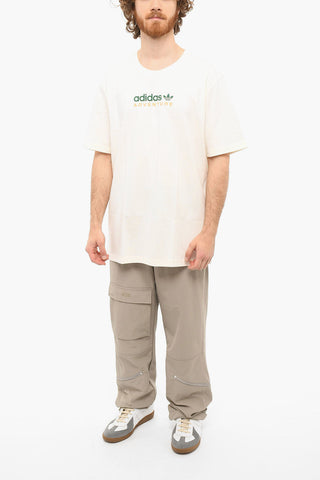 ADVENTURE T-shirt Girocollo con Stampa Multicolor