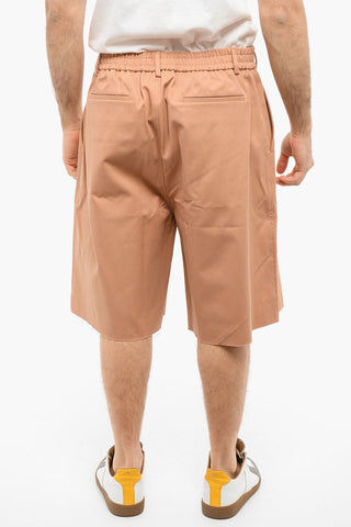 4 Pockets Maxi Shorts with Belt Loops