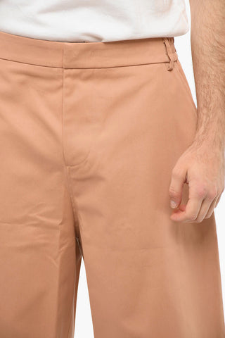 4 Pockets Maxi Shorts with Belt Loops