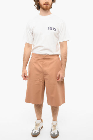 4 Pockets Maxi Shorts with Belt Loops