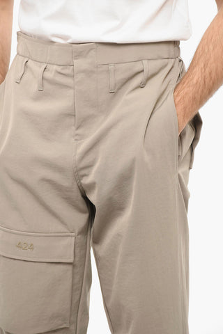 Cargo Pants with Zip Detailing