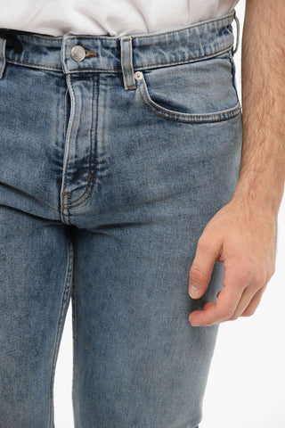 Light-washed STEEVE CUT Jeans