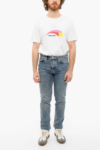 Light-washed STEEVE CUT Jeans