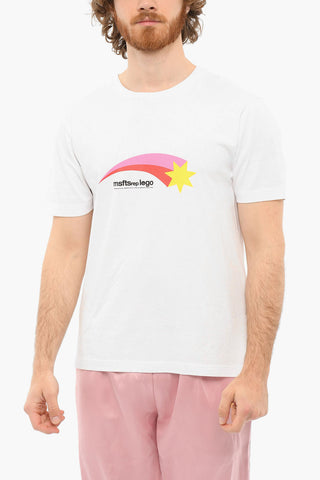 Printed Crew-neck STAR LOGO T-Shirt