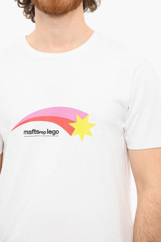 Printed Crew-neck STAR LOGO T-Shirt