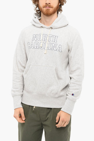 Printed Brushed Cotton NORTH CAROLINA Hoodie