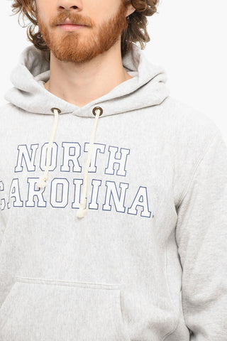 Printed Brushed Cotton NORTH CAROLINA Hoodie