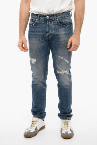 Mid-washed KOKO Distressed Denims