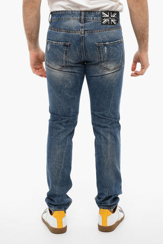 Mid-washed KOKO Distressed Denims