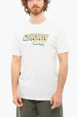 Crewneck Printed CRETE Short Sleeved T-shirt