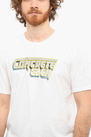 Crewneck Printed CRETE Short Sleeved T-shirt