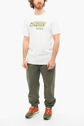 Crewneck Printed CRETE Short Sleeved T-shirt