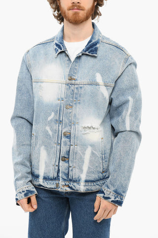 Distressed Denim Jacket