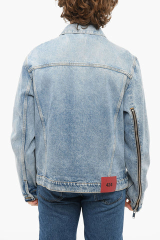 Distressed Denim Jacket