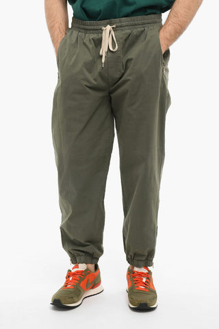 Cotton-poplin ONTAKE Joggers with Ankle-zip