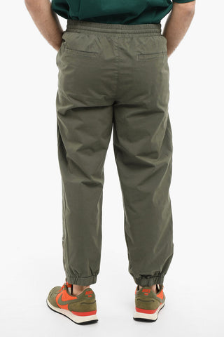 Cotton-poplin ONTAKE Joggers with Ankle-zip