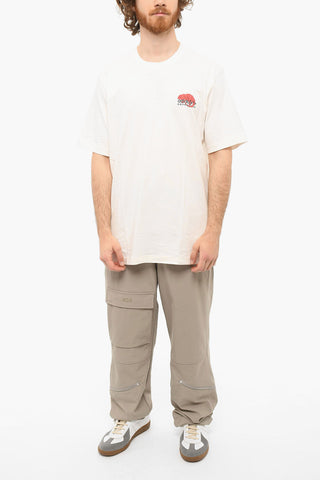 ADVENTURE Crewneck T-shirt with Embossed Lettering