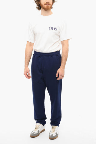 Brushed-cotton ACADEMY Jogger with Embroidered Logo